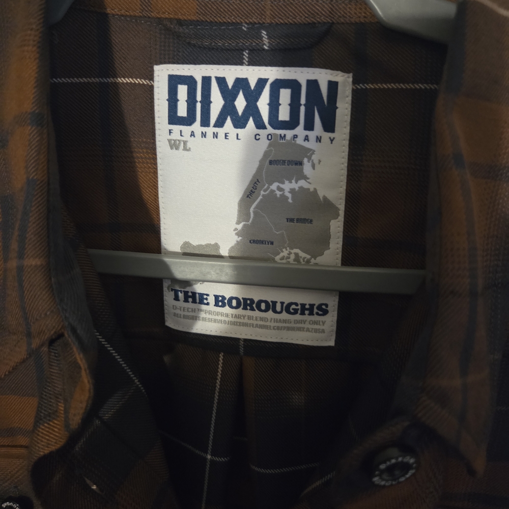 Dixon Flannel Shirt in Brown Plaid